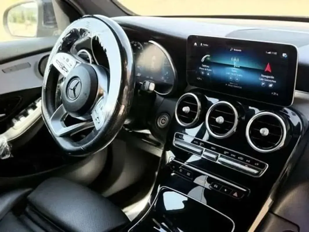 Usado Mercedes GLC220 194 CV (142 kW) 2021 Azul SUV