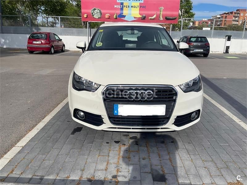 Usado Audi A1 90 CV (66 kW) 2014 Blanco Utilitario