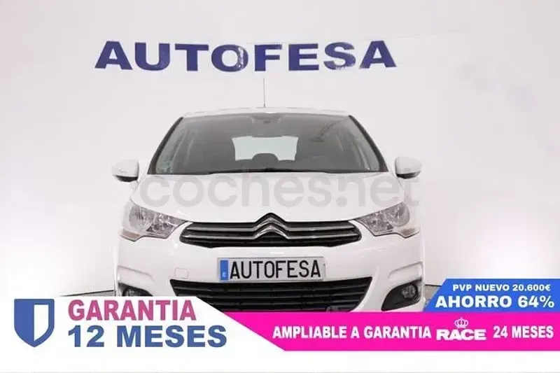 Begagnad Citroën C4 Business Class 95 HK (69 kW) 2014 Vit Sedan