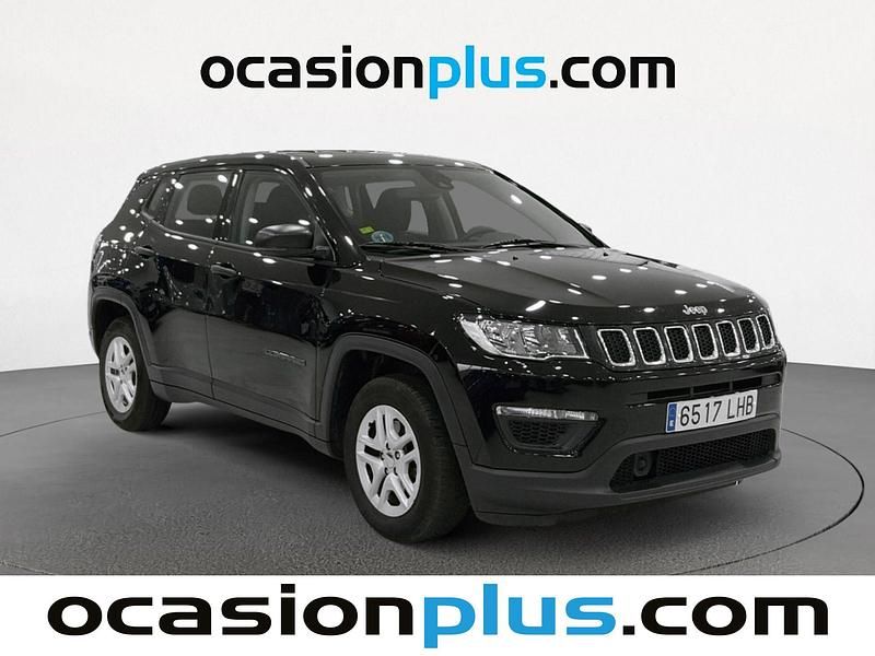 Usado Jeep Compass Sport 140 CV (102 kW) 2020 Negro SUV