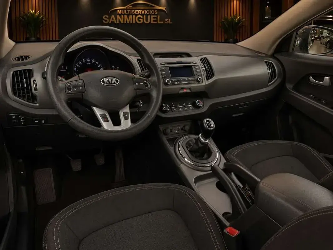 Usado Kia Sportage 116 CV (85 kW) 2012 Azul SUV