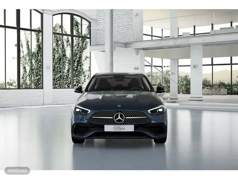 Usado Mercedes C220 200 CV (147 kW) 2023 Azul Berlina