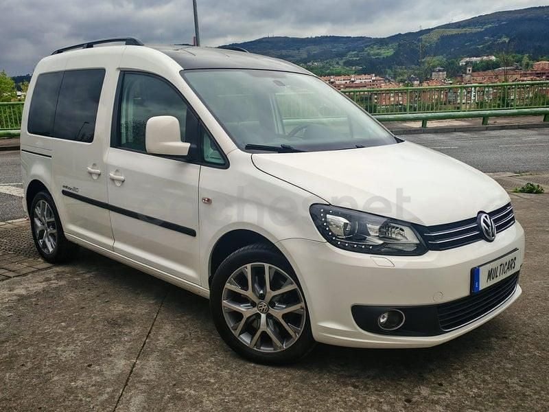Usado VW Caddy Comfortline 140 CV (102 kW) 2014 Blanco Monovolumen