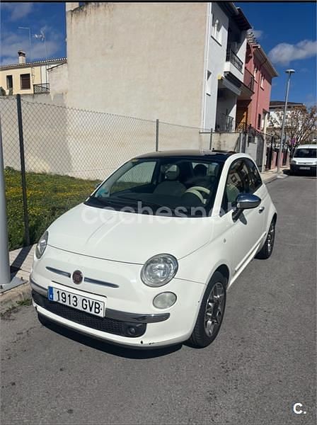 Beige Usado 2010 Fiat 500 Lounge Berlina | 6000 € (Precio justo) - Imagen 1/1