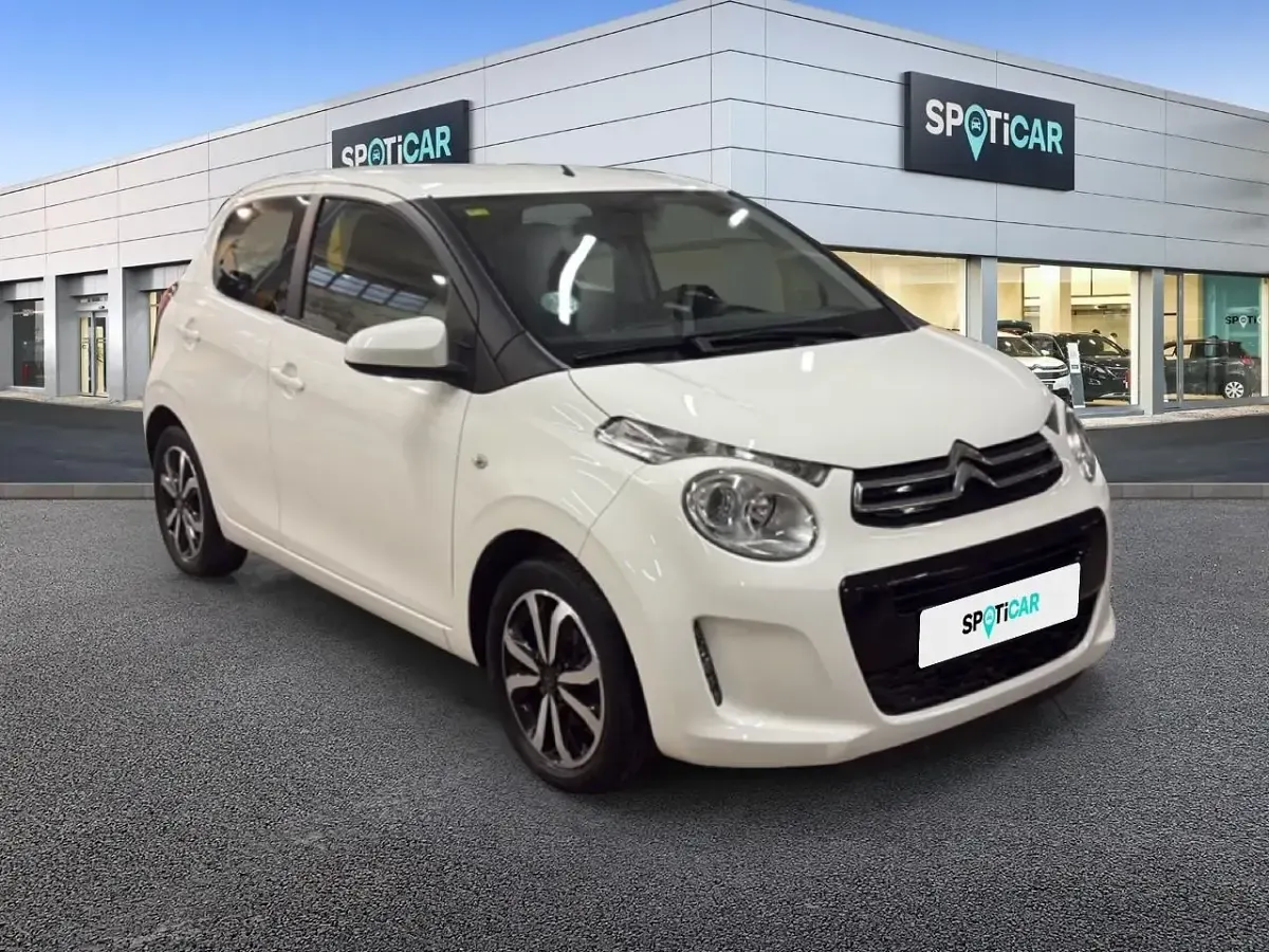 Usado Citroën C1 72 CV (52 kW) 2020 Blanco Utilitario