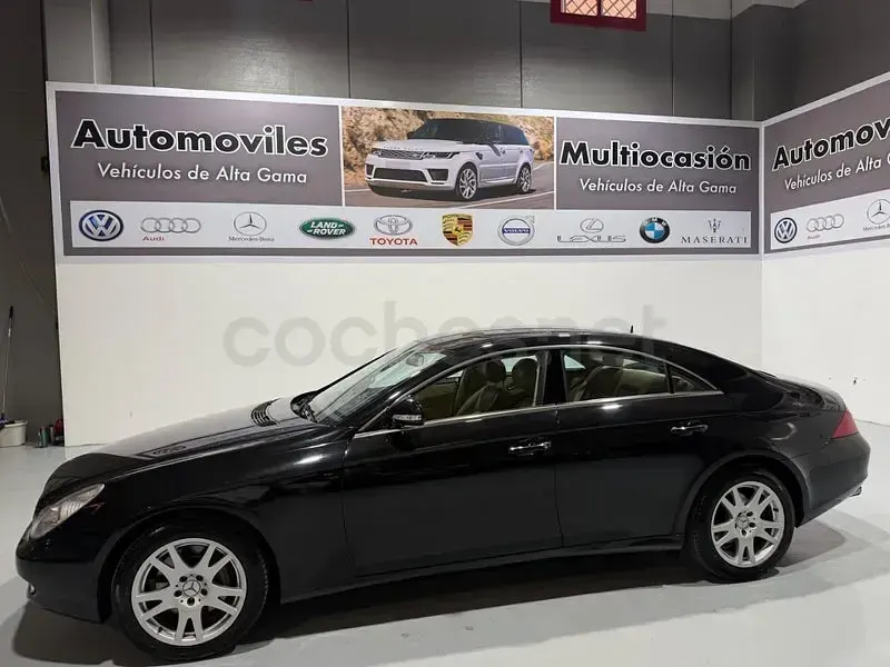 Usado Mercedes CLS350 272 CV (200 kW) 2008 Negro Berlina