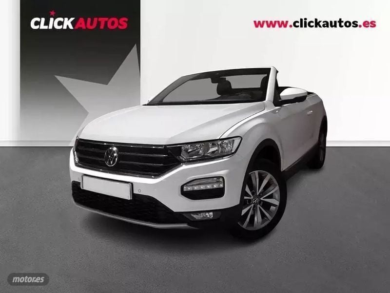 Blanco Usado 2021 VW T-Roc Cabriolet Style Descapotable | 25.100 € (Super precio) - Imagen 1/4