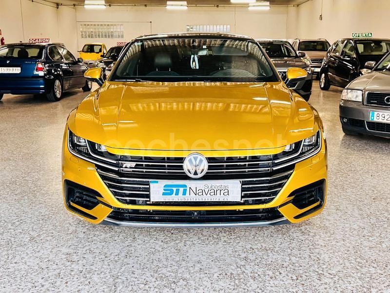 Amarillo Usado 2017 VW Arteon R-line Berlina | 26.500 € (Un poco caro) - Imagen 1/4