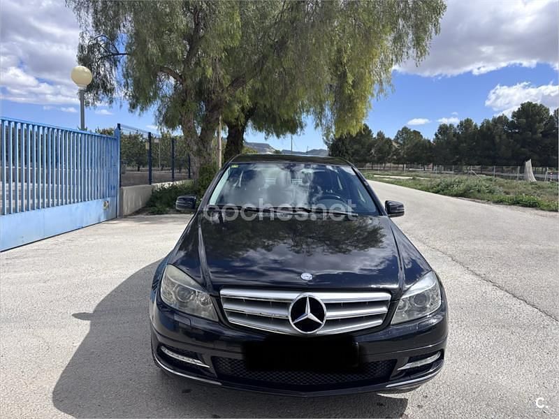 Usado Mercedes C250 Avantgarde 204 CV (150 kW) 2010 Negro Berlina