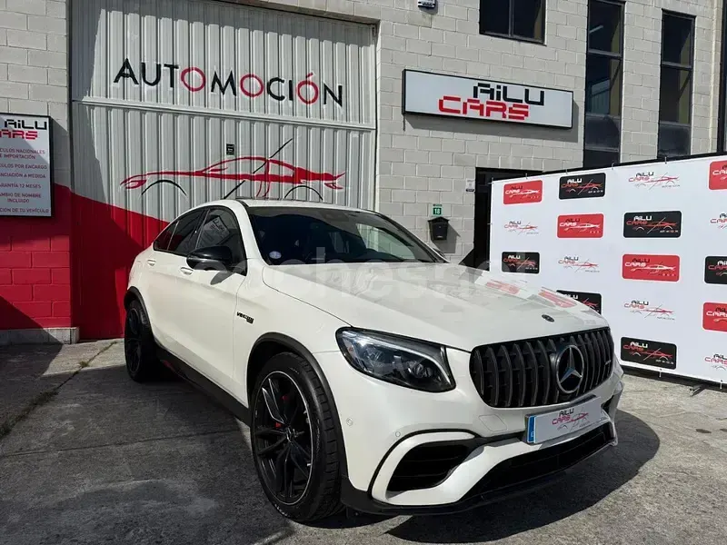 Usado Mercedes GLC63 AMG 510 CV (375 kW) 2019 Blanco SUV