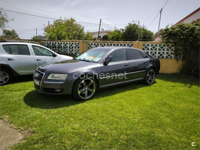 Usado Audi A8 233 CV (171 kW) 2007 Negro Berlina