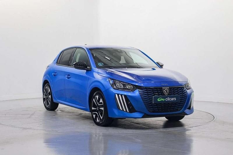 Usado Peugeot 208 Allure 102 CV (75 kW) 2024 Azul Utilitario