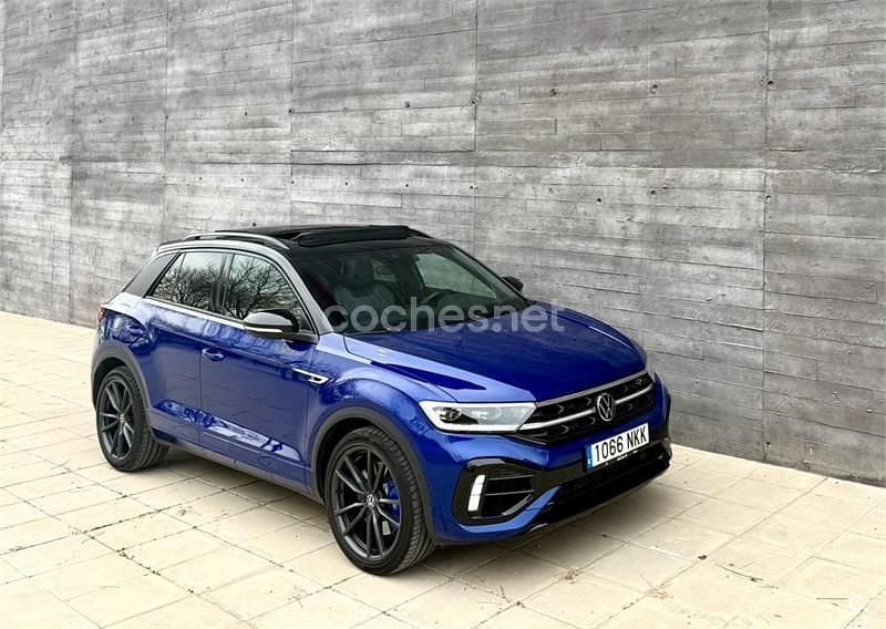 Usado VW T-Roc R 300 CV (220 kW) 2023 Azul SUV