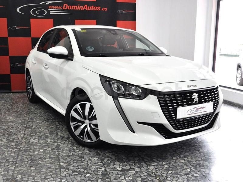 Usado Peugeot 208 Active 100 CV (73 kW) 2021 Blanco Utilitario