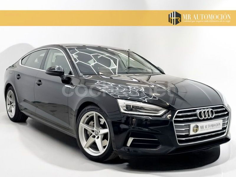 Negro Usado 2019 Audi A5 Sportback Berlina | 26.200 € (Super precio) - Imagen 1/4