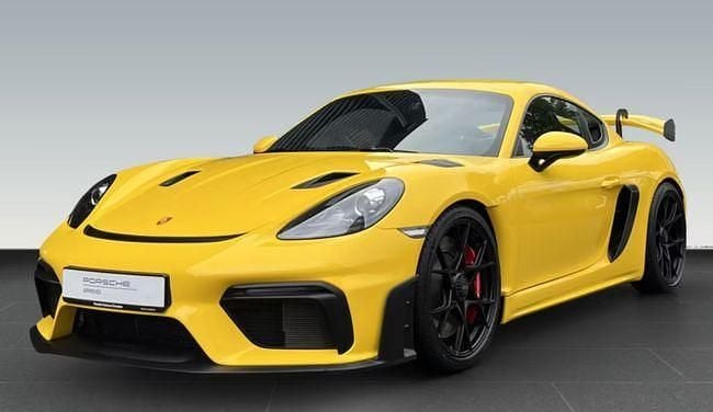 Amarillo Usado 2022 Porsche 718 Cayman GT4 Coupe | 169.500 € (Super precio) - Imagen 1/4
