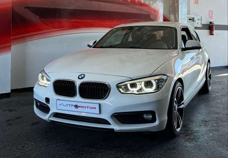 Blanco Usado 2015 BMW 118 Utilitario | 17.990 € (Un poco caro) - Imagen 1/4
