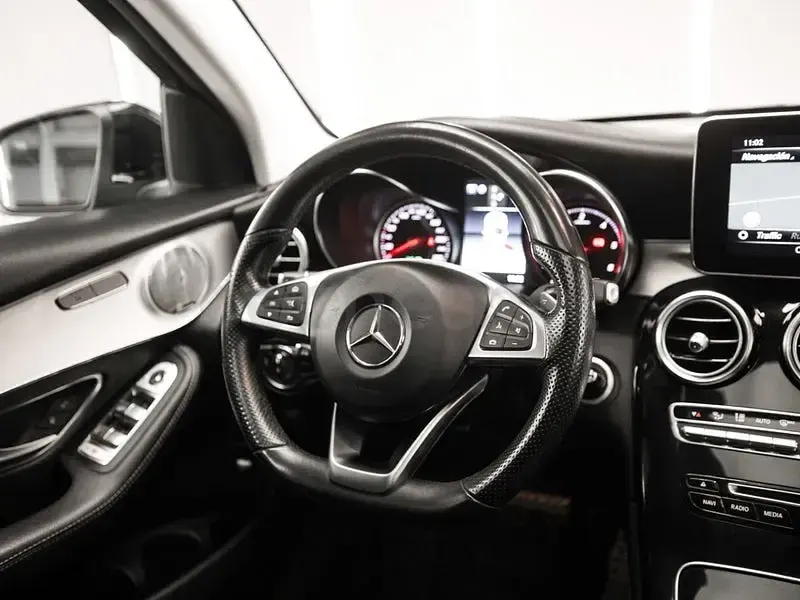 Usado Mercedes GLC350 258 CV (189 kW) 2017 Negro SUV