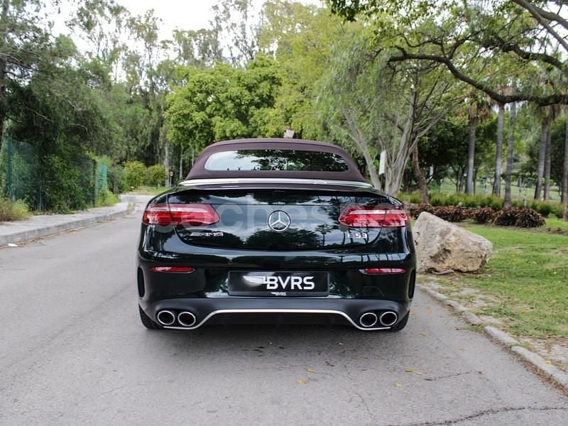Usado Mercedes E53 AMG 435 CV (319 kW) 2018 Verde Descapotable