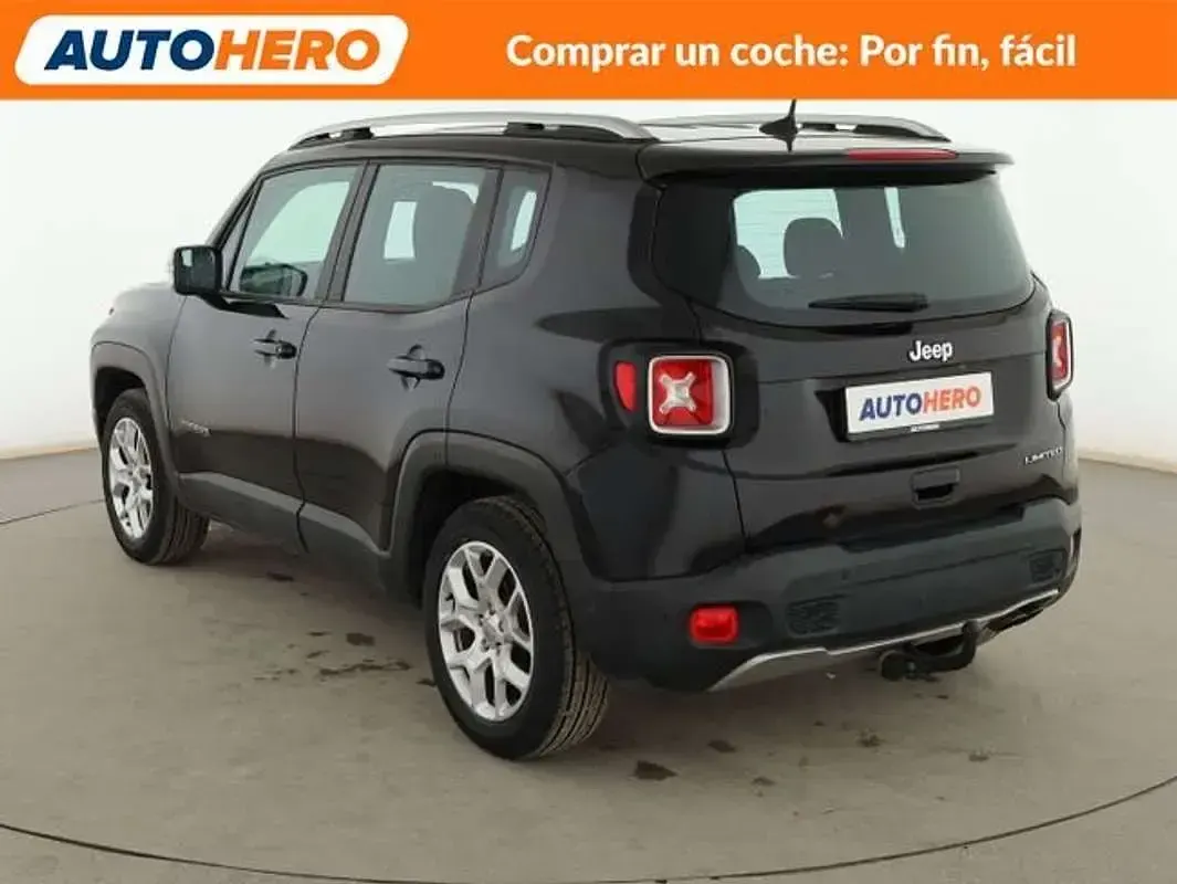 Usado Jeep Renegade Limited 140 CV (102 kW) 2018 Negro SUV