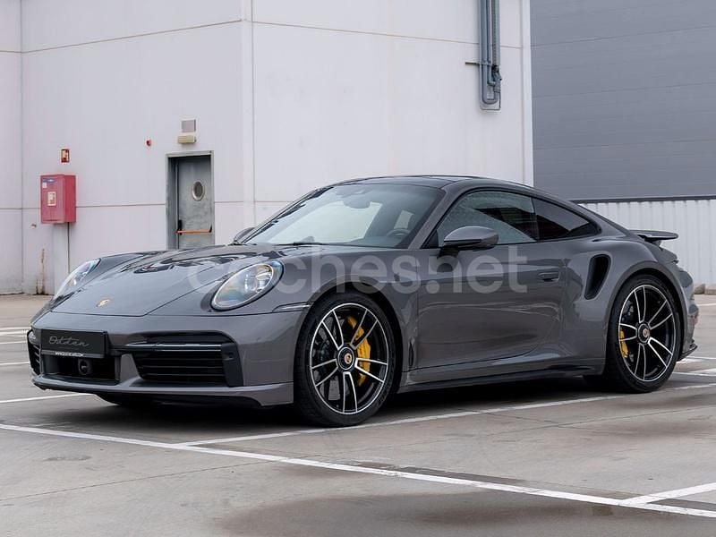 Usado Porsche 911 Turbo S 650 CV (478 kW) 2021 Gris / plata Coupe