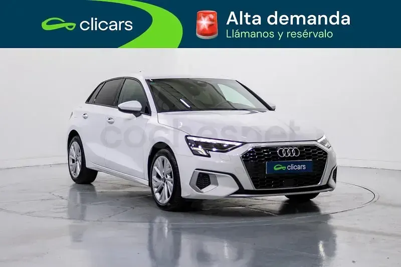 Usado Audi A3 Advanced Plus 110 CV (80 kW) 2022 Blanco Berlina