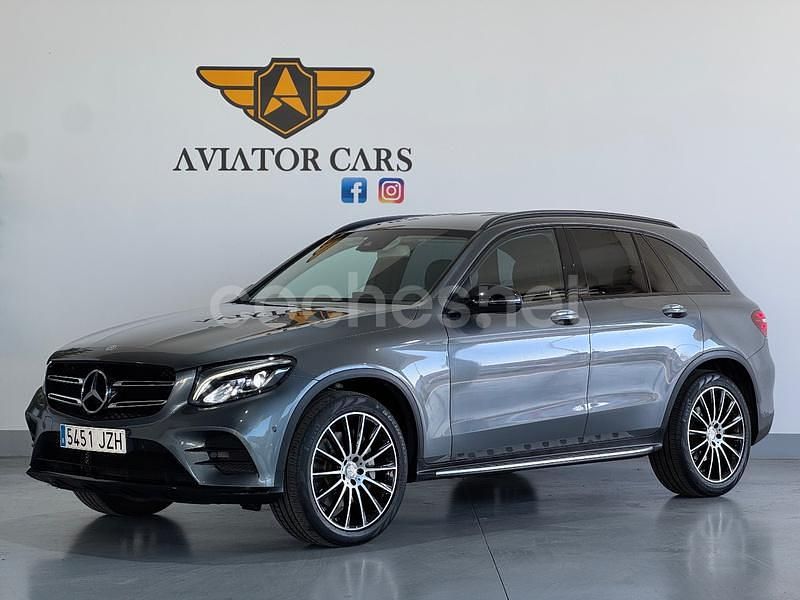 Usado Mercedes GLC250 204 CV (150 kW) 2017 Gris / plata SUV