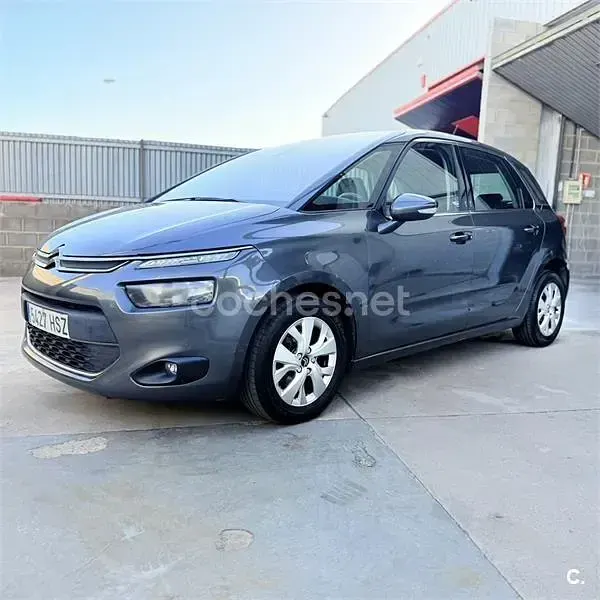 Usado Citroën C4 Picasso Exclusive 115 CV (84 kW) 2013 Gris / plata Monovolumen