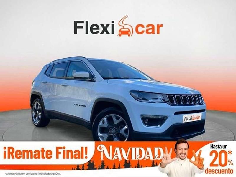 Blanco Usado 2017 Jeep Compass Limited SUV | 16.490 € (Precio justo) - Imagen 1/4