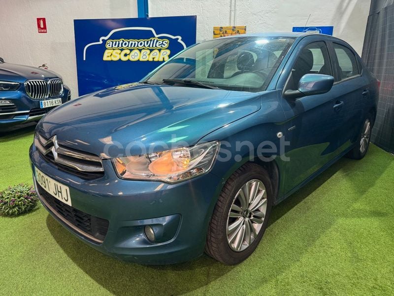 Azul Usado 2015 Citroën C-Elysee I Exclusive Berlina | 6500 € (Buen precio) - Imagen 1/4