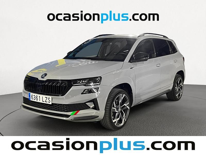 Gris Usado 2022 Skoda Karoq SportLine SUV | 26.273 € (Precio justo) - Imagen 1/4