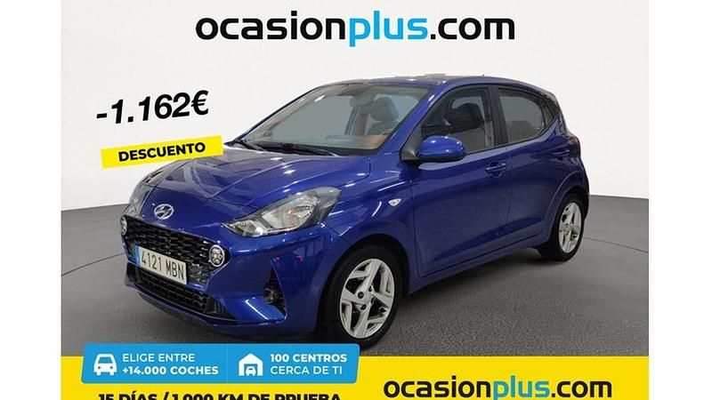 Azul Usado 2022 Hyundai i10 Utilitario | 10.137 € (Super precio) - Imagen 1/4