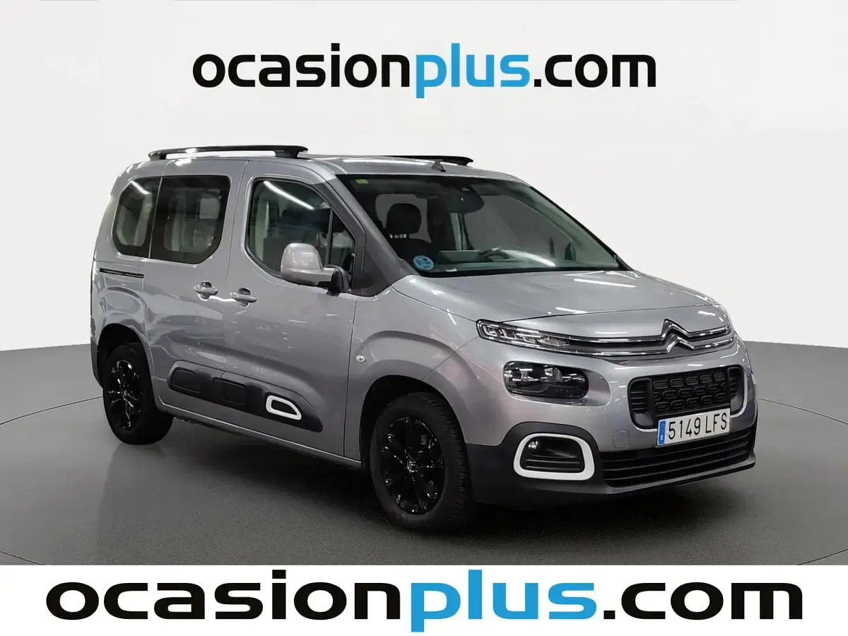 Usado Citroën e-Berlingo 102 CV (75 kW) 2020 Gris Familiar