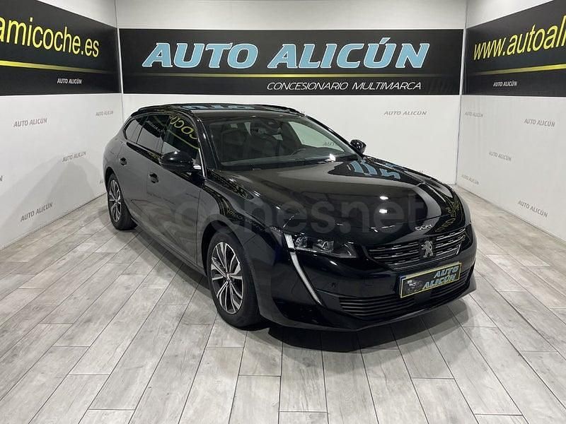 Usado Peugeot 508 SW Allure 130 CV (95 kW) 2022 Negro Familiar