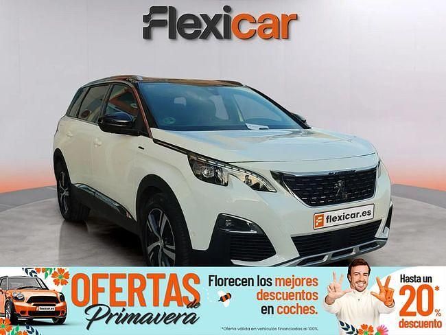 Usado Peugeot 5008 GT-line 130 CV (95 kW) 2019 Blanco SUV