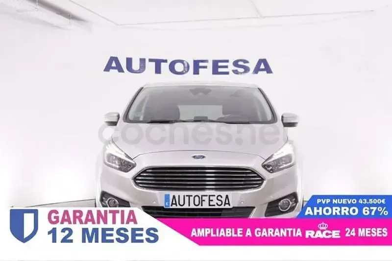 Usado Ford S-MAX Titanium 150 CV (110 kW) 2015 Gris / plata Monovolumen
