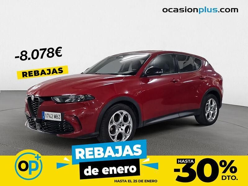 Rojo Usado 2022 Alfa Romeo Tonale Sprint SUV | 21.950 € (Precio justo) - Imagen 1/4