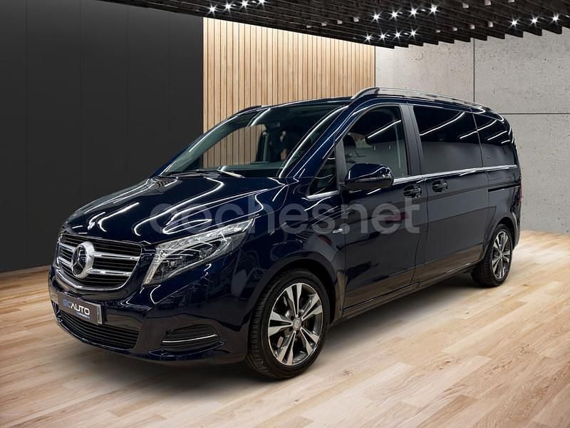 Azul Usado 2017 Mercedes V220 Avantgarde Monovolumen | 34.990 € (Precio justo) - Imagen 1/4