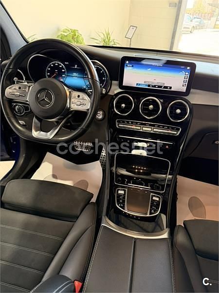 Usado Mercedes GLC200 163 CV (119 kW) 2020 Azul SUV