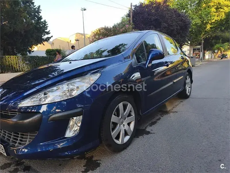 Usado Peugeot 308 Sport 120 CV (88 kW) 2008 Azul Berlina