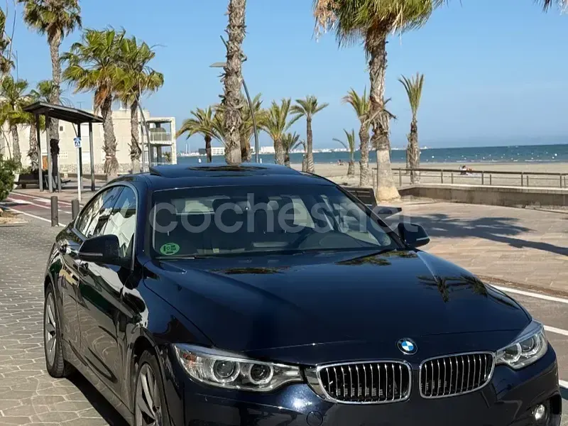 Usado BMW 420 190 CV (139 kW) 2015 Azul Coupe