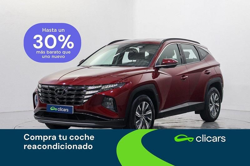 Rojo Usado 2021 Hyundai Tucson SUV | 23.990 € (Precio justo) - Imagen 1/4
