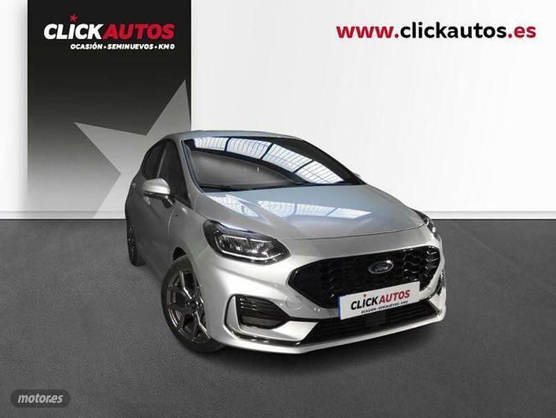 Usado Ford Fiesta ST-Line 125 CV (91 kW) 2022 Plateado Utilitario