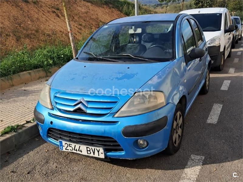 Usado Citroën C3 70 CV (51 kW) 2002 Azul Utilitario
