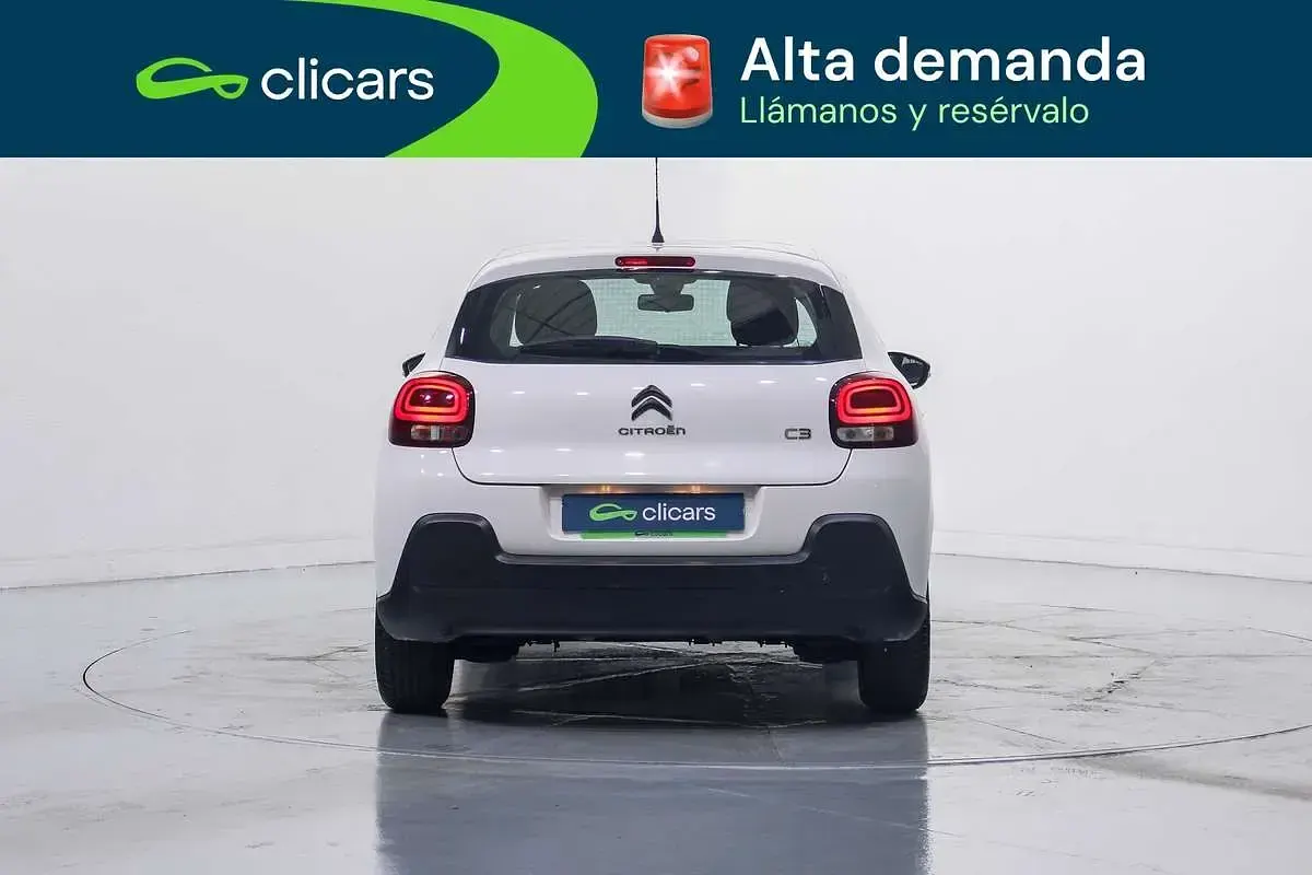 Usado Citroën C3 Live 68 CV (50 kW) 2018 Blanco Utilitario