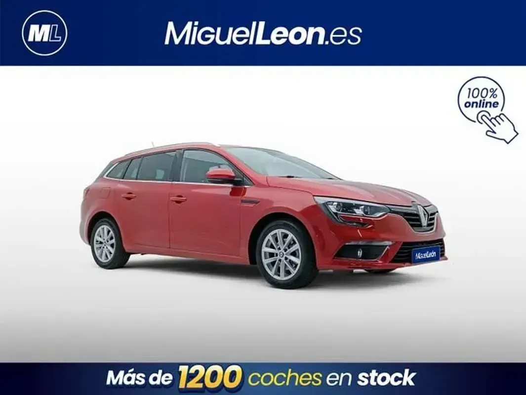 Usado Renault Mégane 132 CV (97 kW) 2019 Rojo Utilitario