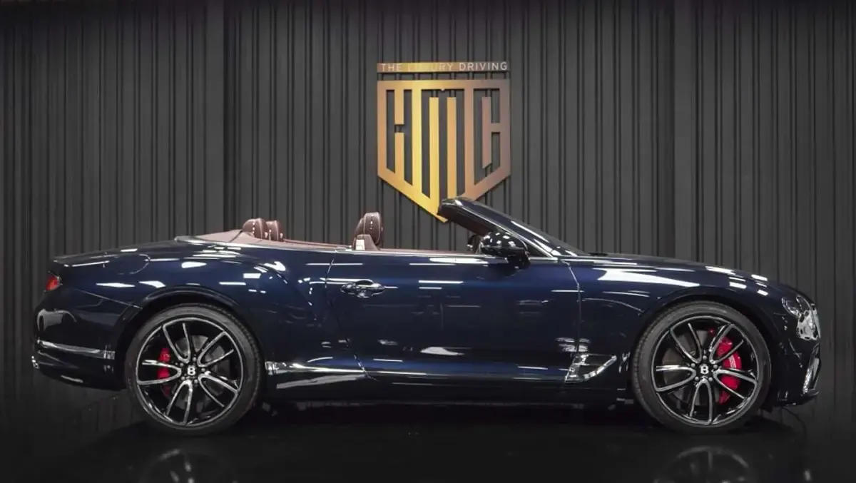 Usado Bentley Continental GT Convertible 549 CV (403 kW) 2023 Azul Descapotable