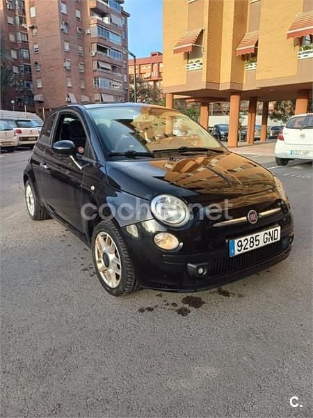 Usado Fiat 500 Sport 75 CV (55 kW) 2010 Negro Berlina