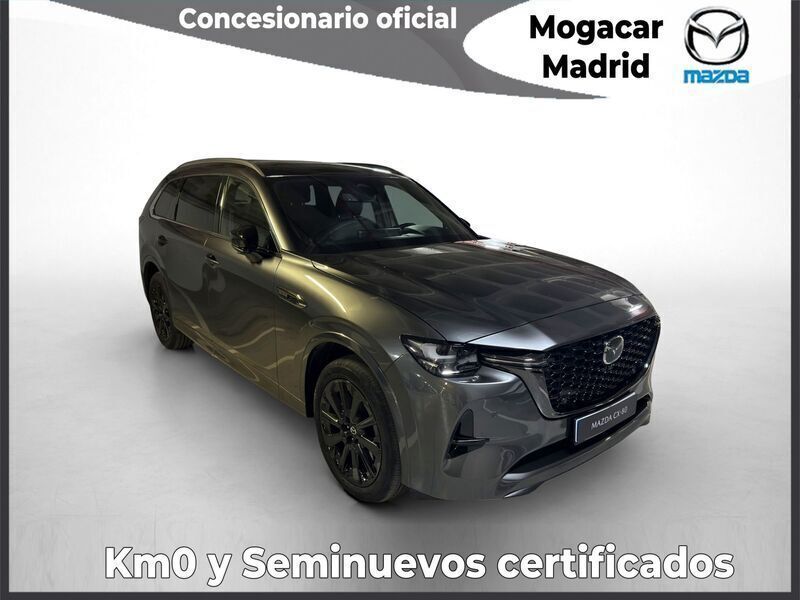 Gris Usado 2025 Mazda CX-80 Homura-Line SUV | 61.500 € (Precio justo) - Imagen 1/4