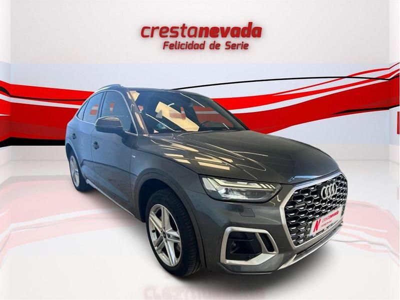 Usado Audi Q5 S-Line 299 CV (219 kW) 2021 Gris SUV